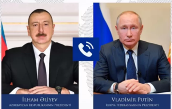 Putin İlham Əliyevə zəng etdi