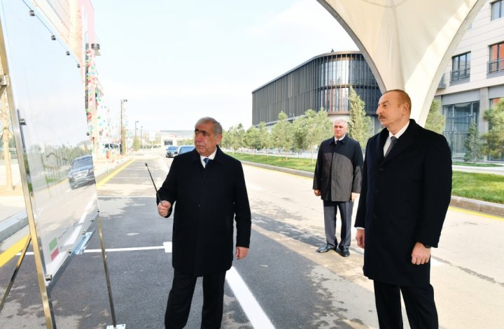 Bakı Ağ Şəhərin Mərkəzi Park Kvartalında bir sıra infrastruktur obyektlərinin inşası tamamlanıb