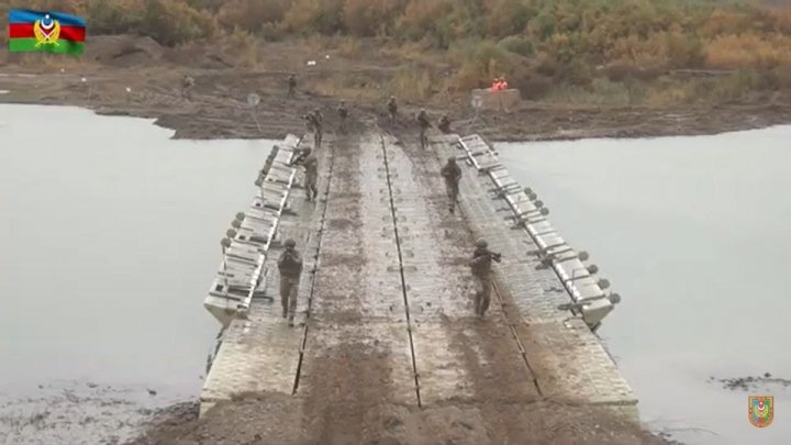 Azərbaycan Xüsusi təyinatlılarının ardınca türk qoşunları da Araz sahilinə endi: