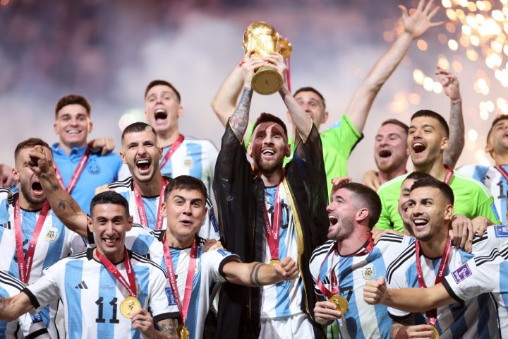 Argentina millisi üçqat dünya çempionu oldu