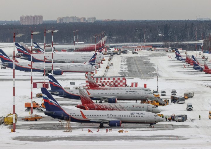 Moskvada 50-yə yaxın aviareys təxirə salındı