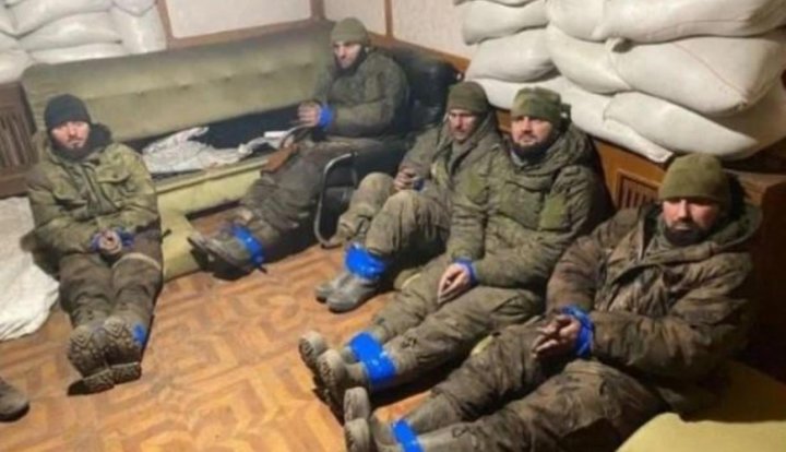 Kadırovun əsgərləri Ukrayna ordusu tərəfindən əsir götürüldü -