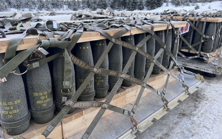 Norveç Ukraynaya 10 min artilleriya mərmisi göndərib