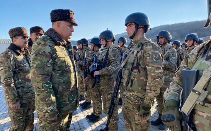 Kərim Vəliyev Kəlbəcər və Laçında döyüş hazırlığını yoxladı -