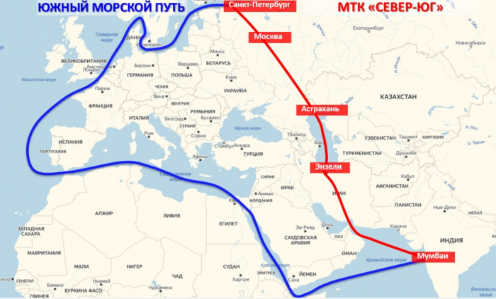 Azərbaycan, İran və Rusiya Şimal-Cənub dəhlizinin tikintisini müzakirə edəcəklər