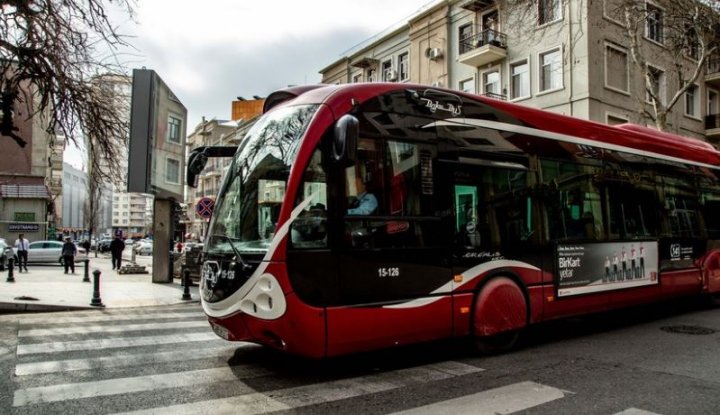 Bakıda 7 marşrut xətti üzrə avtobusların hərəkət sxemi müvəqqəti dəyişdirilib