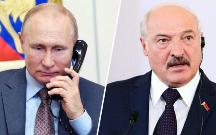 Lukaşenko və Putin arasında telefon danışığı olub