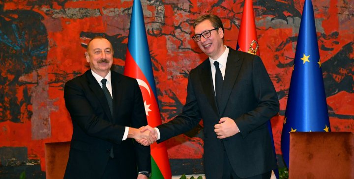 İlham Əliyev Serbiya Prezidentinə təbrik məktubu göndərib