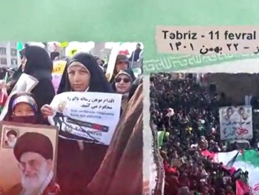 Təbrizdə Bakıya qarşı "etiraz aksiyaları"... -