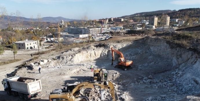 Şuşada yeni su anbarının tikintisinə başlanılıb