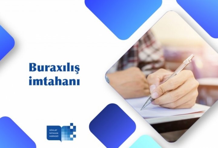 Bu gün 50 mindən çox şagird buraxılış imtahanı verib