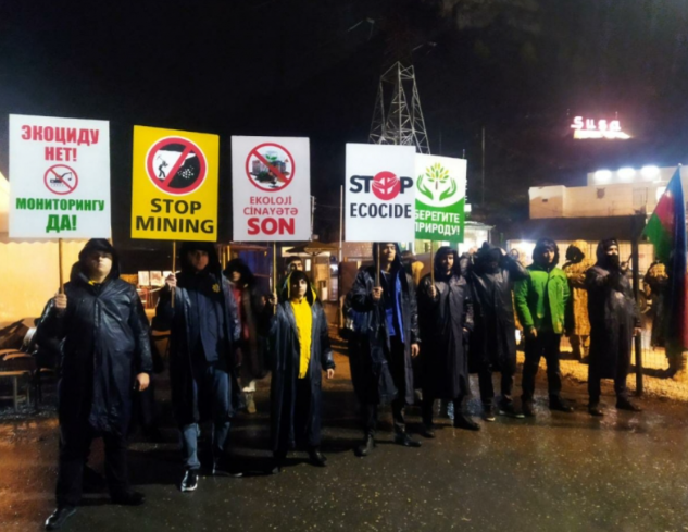 Laçın-Xankəndi yolu: Aksiya keçirilən ərazidə Novruz ab-havası var...