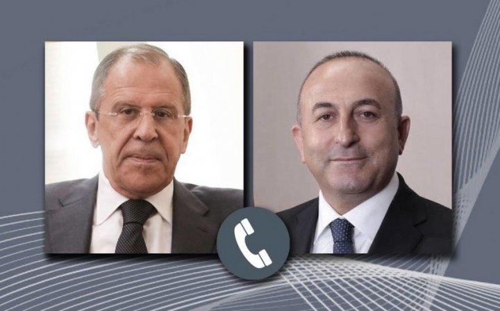 Çavuşoğlu ilə Lavrov “Taxıl sazişi”nin icrasını müzakirə edib