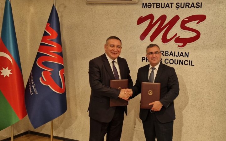 Mətbuat Şurası ilə Mediasiya Şurası arasında memorandum imzalandı