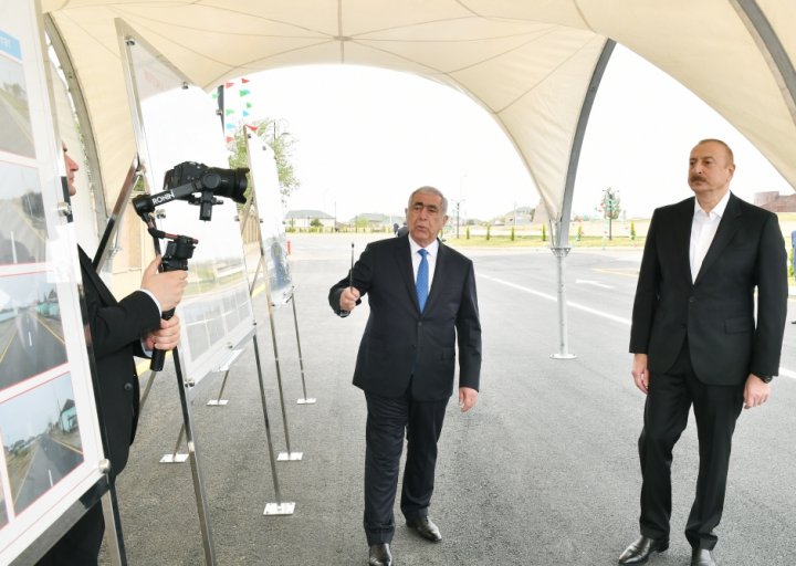 Neftçala-Kürkənd-2 nömrəli Mayak yolu yenidən qurulub