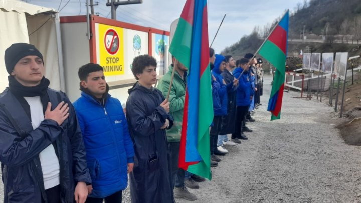 Laçın-Xankəndi yolunda ekofəalların  aksiyası davam edir