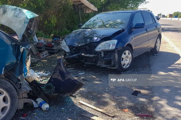 Ucarda yol qəzası baş verib -