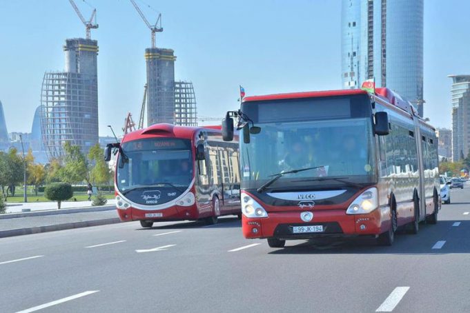 Bakıda 11 marşrut xətti üzrə avtobusların hərəkəti dəyişdirilir