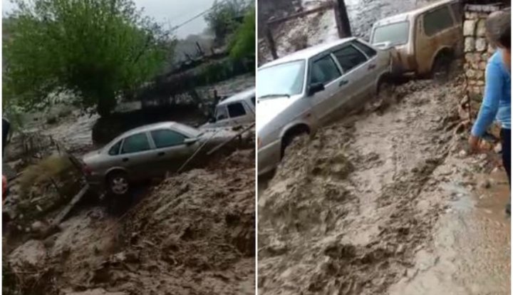 Goranboyda sel suları fəsadlar törətdi