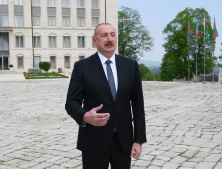İlham Əliyev Şuşadan xalqa müraciət etdi -