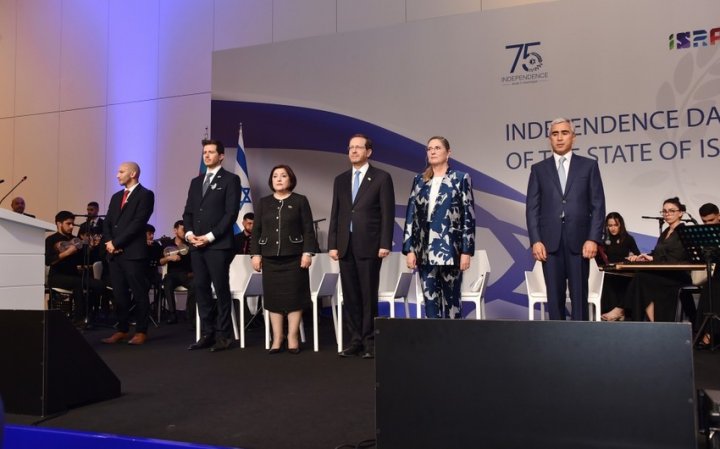 Bakıda İsrailin Müstəqillik Günü münasibətilə rəsmi qəbul təşkil olunub -