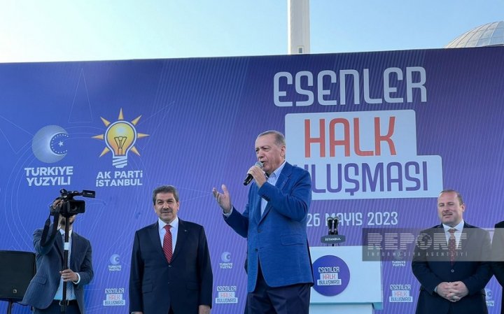 Ərdoğan: "Türkiyədə terroru biz bitirə bilərik, Kamal Kılıçdaroğlu yox"