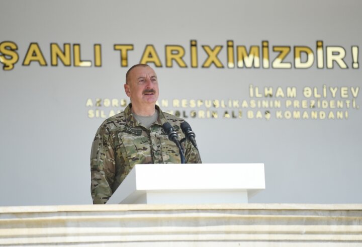 Ulu Öndərin Azərbaycan Ordusunun formalaşmasında xüsusi rolu var -
