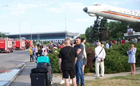 Kişineu aeroportunda silahlı insident –