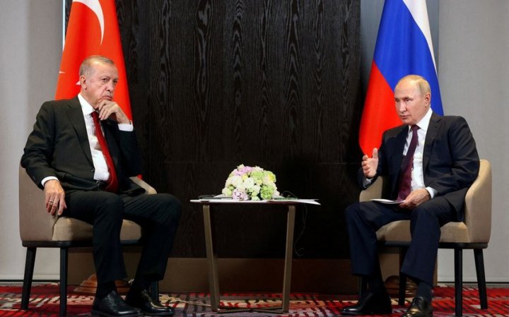 Ərdoğanla Putin Kaxovka SES-də baş verən partlayışı və “taxıl sazişi”ni müzakirə ediblər