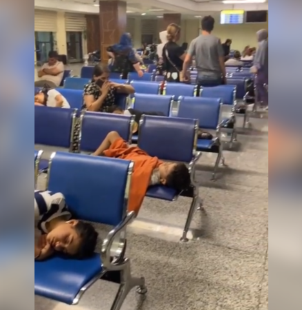 NAXÇIVAN AEROPORTUNDA XAOS -