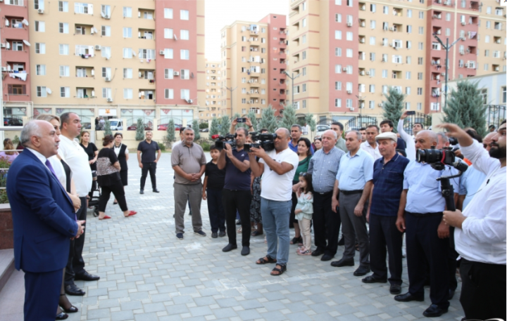 Zabux kəndinə ilk köç karvanı yola salındı