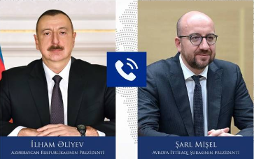 Avropa İttifaqı Şurasının Prezidenti də Azərbaycan liderinə zəng etdi