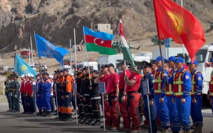 Azərbaycan xilasediciləri Qazaxıstanda beynəlxalq yarışda iştirak ediblər -