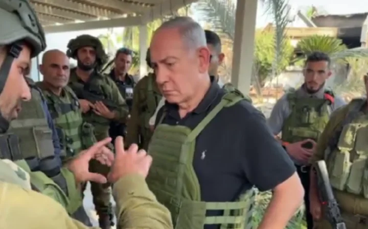 NETANYAHU CƏBHƏ XƏTTİNDƏ