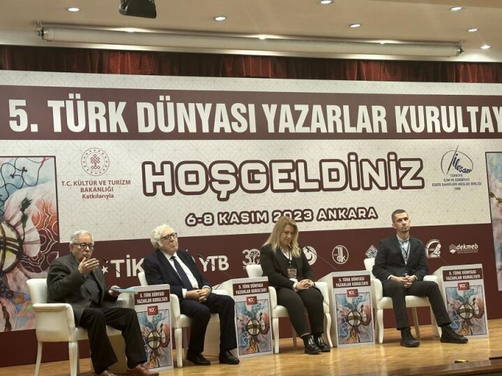 V Türk dünyası yazarlar qurultayının açılış mərasimi keçirilib