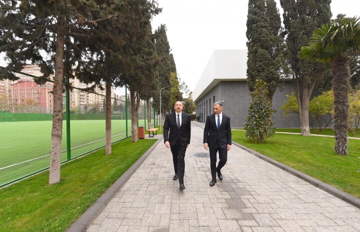 İlham Əliyev cüdo üzrə milli komandalar üçün Təlim-Məşq Mərkəzində yaradılan şəraitlə tanış olub