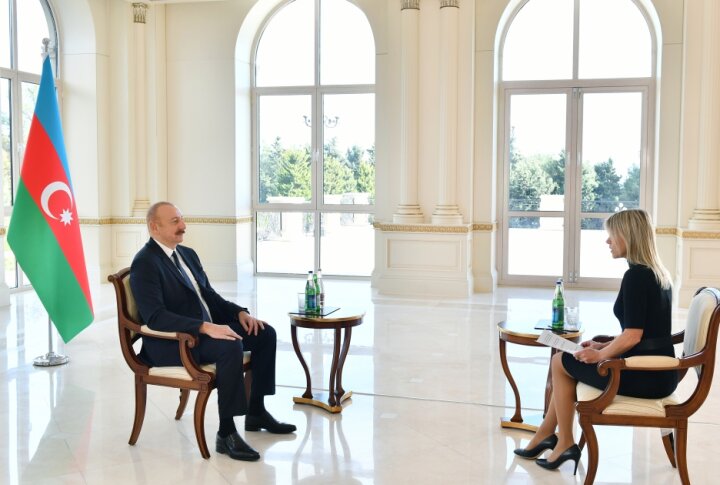 Azərbaycan Prezidentinin “Euronews”a müsahibəsi: