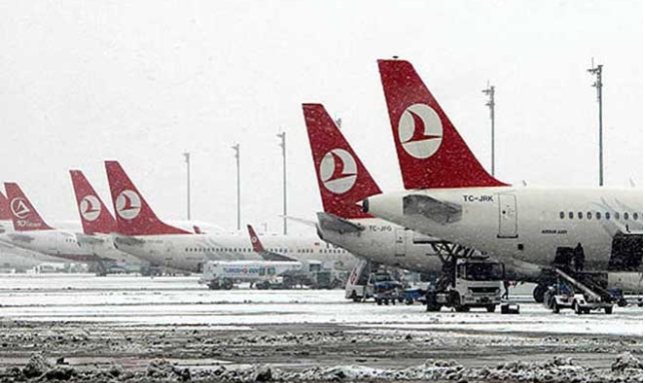 İstanbul Hava Limanında 41 reys ləğv edildi