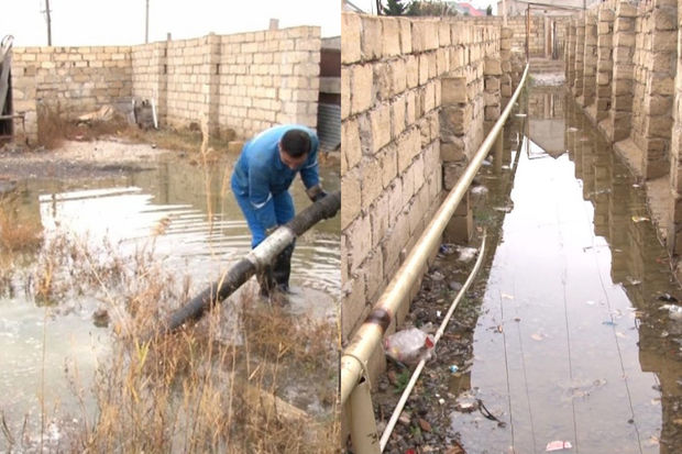 Sumqayıtda kanal daşıb, 10 minə yaxın sakinin yaşadığı ərazini su basıb -