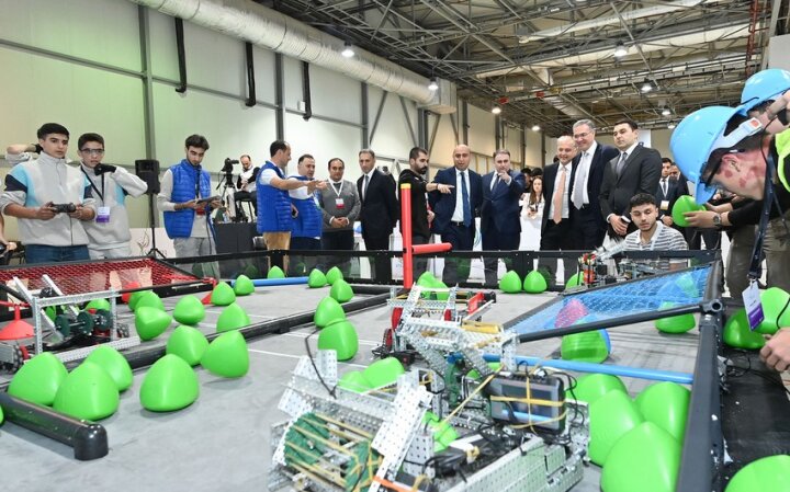 Prezident köməkçiləri və nazirlər “SAF 2023”də