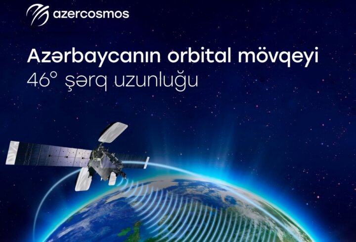 Azərbaycanın artıq kosmosda orbital mövqeyi var