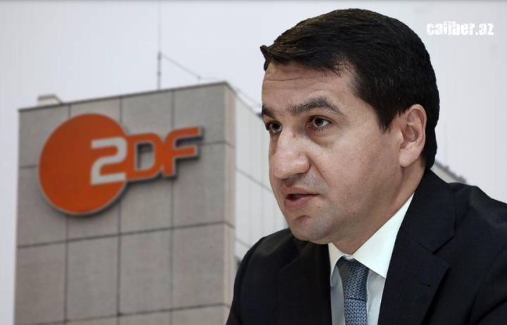 Hikmət Hacıyev ZDF-də Avropanın anti-Azərbaycan tezislərini təkzib etdi -