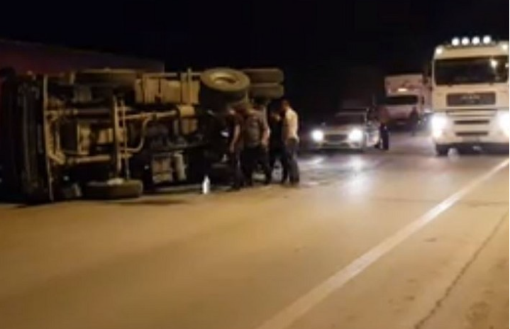 Xızıda “KamAZ” aşdı
