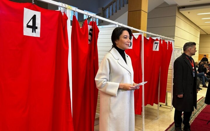 Ombudsman Səbinə Əliyeva səs verib