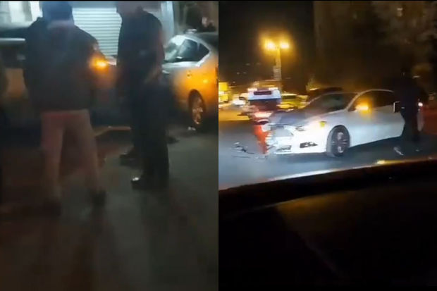 Bakıda gecə zəncirvari qəza olub