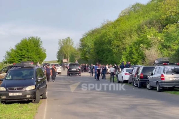 Tavuş sakinlərinin bağladıqları Ermənistan-Gürcüstan yolu açılıb