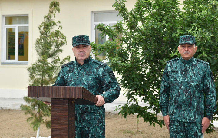 Azad olunan ərazilərdə yeni sərhəd zastavası xidməti istifadəyə verildi