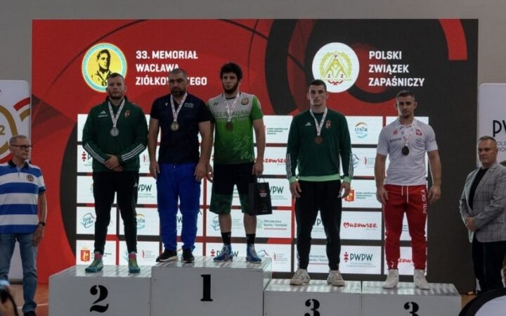 Azərbaycan güləşçiləri Polşada keçirilən beynəlxalq turnirdə 3 medal qazanıblar