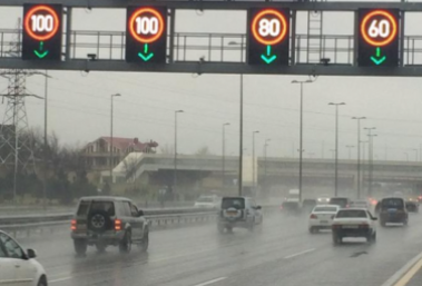 Zığ dairəsi – Hava Limanı yolunda sürət həddi bərpa olunub -