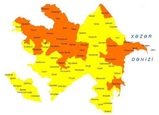 Küləkli hava ilə bağlı sarı və narıncı xəbərdarlıq verilib